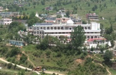 Bird eye view of District Court Champawat.