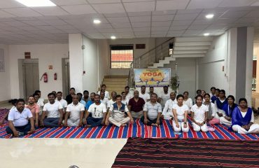 Yoga Day- 2024 District Court Complex, Malkangiri