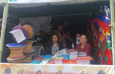 Zunheboto DLSA on Independence Day stall for free legal booklets and pamphlet's