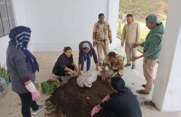 Zunheboto District Court Staff during World Environment Day