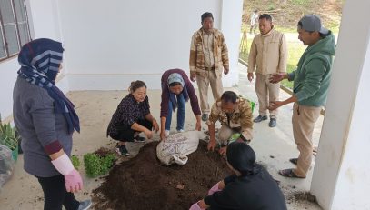 Zunheboto District Court Staff during World Environment Day