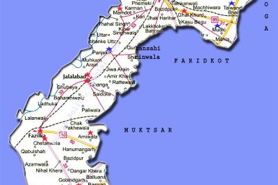Map Ferozepur