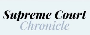 Supreme Court Chronicle Banner