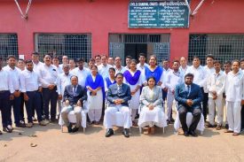 Judicial Officers with Court Staffs in Uniform Titilagarh