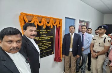 Inauguration of Virtual High Court at Balangir