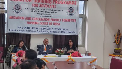 Mediation Training Programme for Advocates