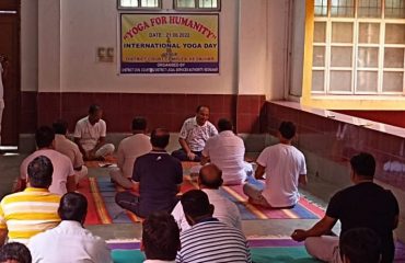 INTERNATIONAL YOGA DAY OBSERVATION-2022