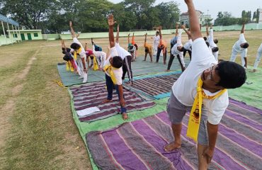 INTERNATIONAL YOGA DAY OBSERVATION,CHAMPUA-2023