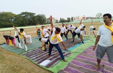 INTERNATIONAL YOGA DAY OBSERVATION,CHAMPUA-2023