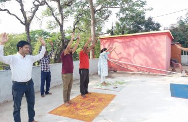 INTERNATIONAL YOGA DAY OBSERVATION,TELKOI-2023