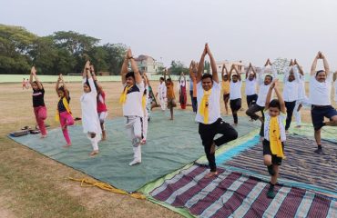 INTERNATIONAL YOGA DAY OBSERVATION,CHAMPUA-2023