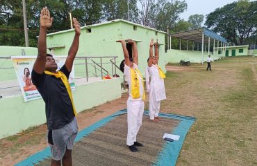 INTERNATIONAL YOGA DAY OBSERVATION,CHAMPUA-2023