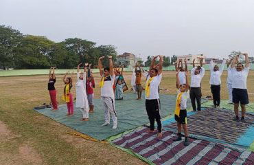 INTERNATIONAL YOGA DAY OBSERVATION,CHAMPUA-2023