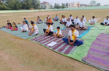 INTERNATIONAL YOGA DAY OBSERVATION,CHAMPUA-2023