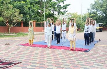 INTERNATIONAL YOGA DAY OBSERVATION,ANANDAPUR-2023