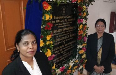 INAUGURATION OF PAPERLESS COURT IN THE COURT OF J.M.F.C.(L.R.),KEONJHAR-26.02.2024