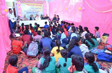 DRAWING COMPETITION UNDER THE AEGIS OF HON'BLE HIGH COURT ON 11.11.2023(Prize Giving Ceremony)