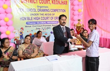 1st Prize, Jipsna Lory, Class-IX, Nirmala Convent School, Keonjhar