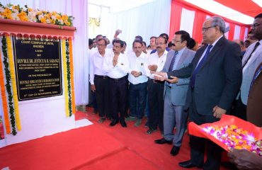 FOUNDATION STONE PLAQUE OF JATANI ON 04.11.2023