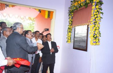 PLAQUE OF NEW COURT OPENING AT BEGUNIA