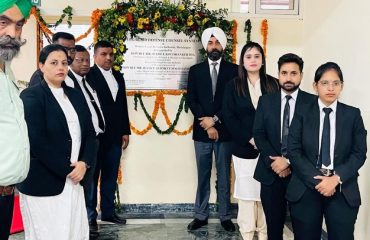 LADC system in inaugurated at the new District and Sessions court complex, Hoshiarpur