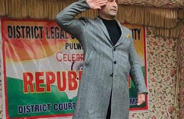 Celebration of Republic Day at District Court Pulwama