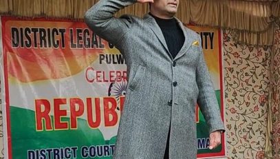 Celebration of Republic Day at District Court Complex Pulwama