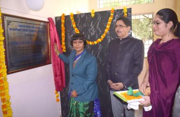 Inauguration of Lunch Room for Ladies at Peddapalli District Court by Hon'ble Mrs. Justice Surepalli Nanda