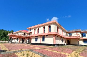 Court building Side view