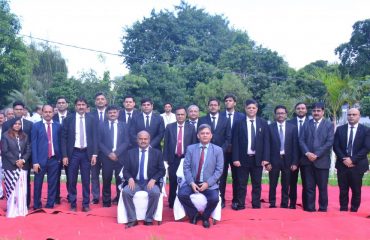 Group photo with Hon'ble Mr. Justice C S Jha