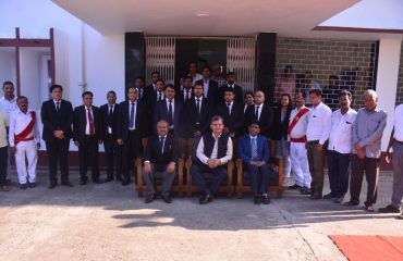 Judicial Officers with Hon'ble Mr. Justice C S Jha