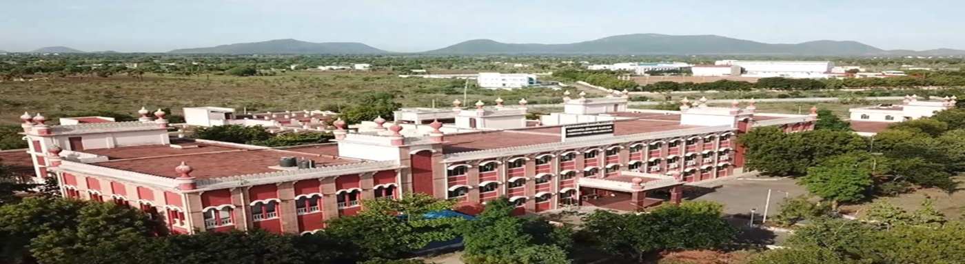 Top side view of Combined Court Building - Perambalur.