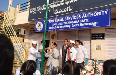 Flag Hosting on the occasion of Independence Day