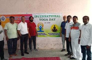 International Yoga Day celebrations