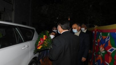 VISIT OF HONBLE THE CHIEF JUSTICE OF JAMMU AND KASHMIR AND LADAKH