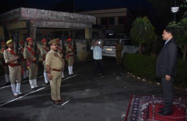 Guard of Honor to Hon'ble Administrative Judge