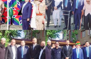 Celebration of Independance Day in District Court Ganderbal