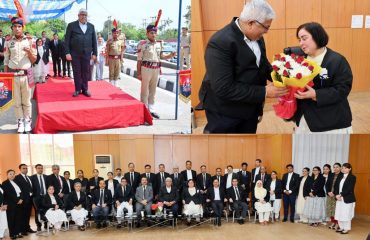 Visit of Administrative Judge (Justice Atul Sreedharan) at District Court Complex Jammu