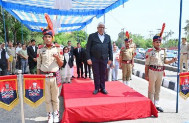 Visit of Administrative Judge (Justice Atul Sreedharan) at District Court Complex Jammu