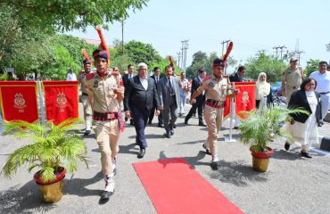 Visit of Administrative Judge (Justice Atul Sreedharan) at District Court Complex Jammu