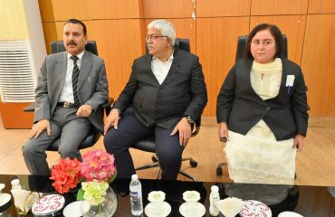 Visit of Administrative Judge (Justice Atul Sreedharan) at District Court Complex Jammu