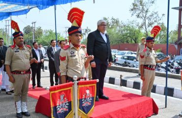 Visit of Administrative Judge (Justice Atul Sreedharan) at District Court Complex Jammu