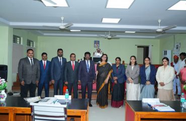 Justice Smt Radha Rani,Administrative Judge and District Judge with Senior & Junior Judges