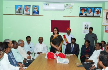 Justice Smt Radha Rani,Administrative Judge felicitation