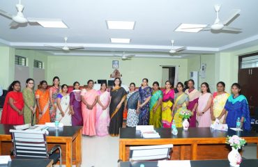 Justice Smt Radha Rani,Administrative Judge with Staff members