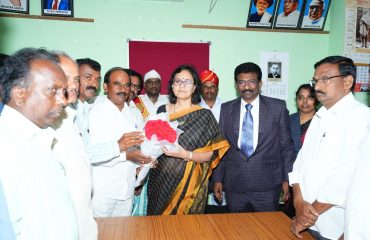 Justice Smt Radha Rani,Administrative Judge felicitation