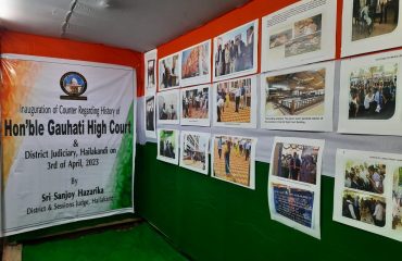 Photo gallery commemorating the History of Honourable Gauhati High Court and District Judiciary, Hailakandi