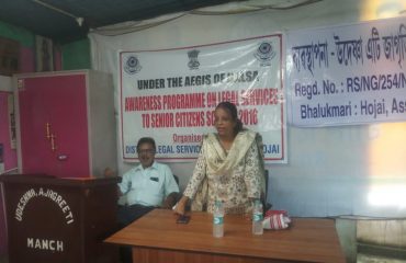 Awareness programme on legal services to senior citizen 1