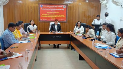Legal Awareness Programme on Sexual Harassment of Women at Work Place (Prevention, Prohibition & Redressal) Act 2013, organized in the premises of Nyaya Sadan (DLSA), Hazaribagh on 24.07.2025.