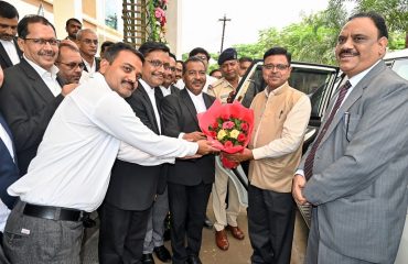 Welcome of Hon'ble Shri Justice Dwarkadhish Bansal Judge High Court of Madhya Pradesh